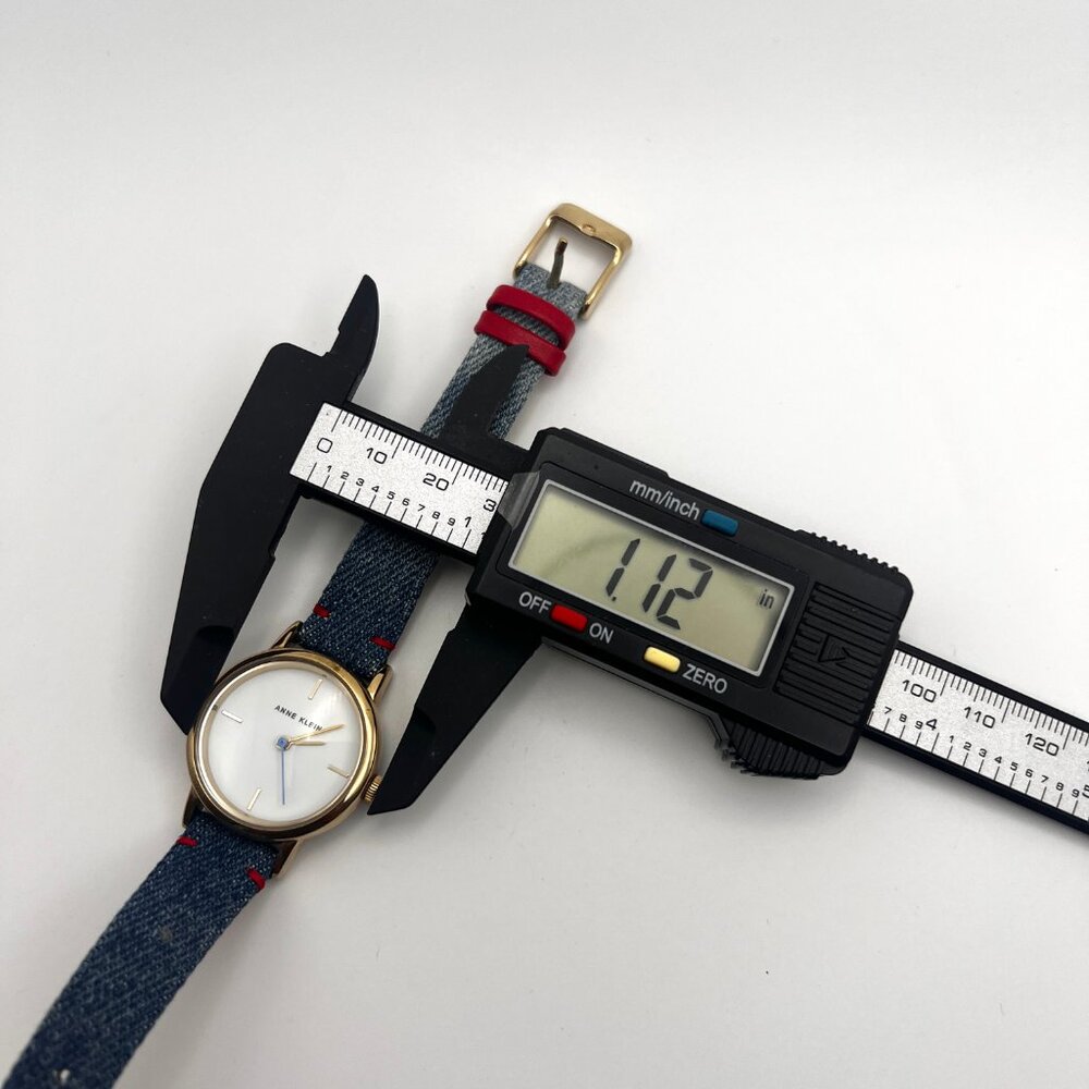 Anne Klein Blue Denim Watch - Picture 11 of 13